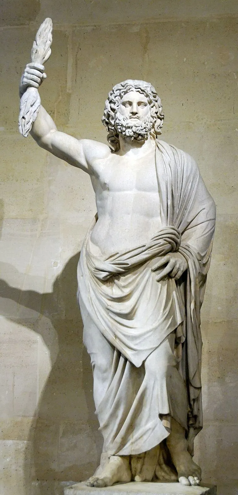 Statue of Zeus, divine protector of strangers